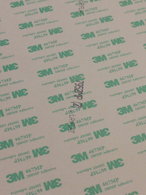 3M 7952 D/S Sheets - (3M 467mp Adhesive Transfer Sheets)