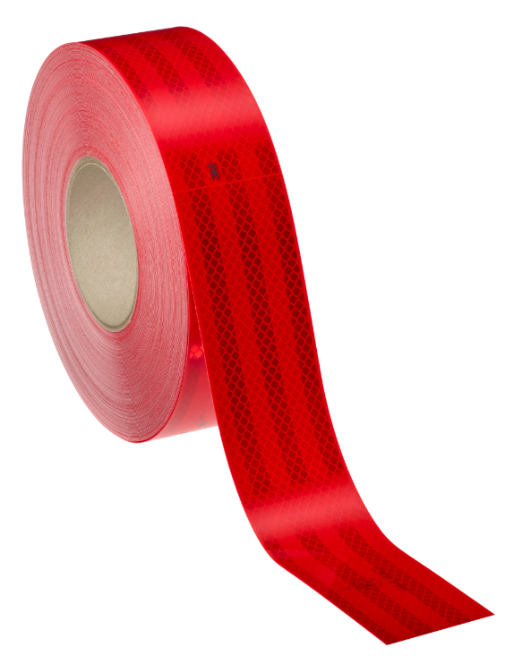 3M Fluro Yellow/Green Reflective Tape (Diamond Grade - 983 series) designed for use on Trucks & Heavy Machinery