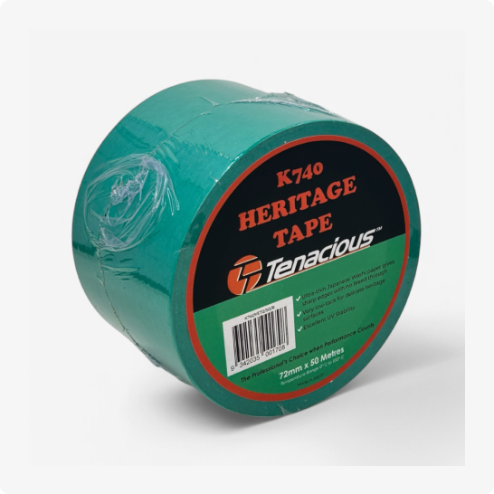 K740 Heritage Tape - Low Tack Masking For Sensitive Surfaces