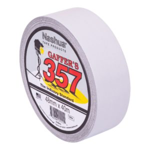 We supply Nashua 357 White Gaffer Tape Australia Wide