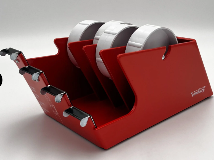 Quad Tape Dispenser (4 Tape Spools up to 25mm wide per roll) - VH414F Quad