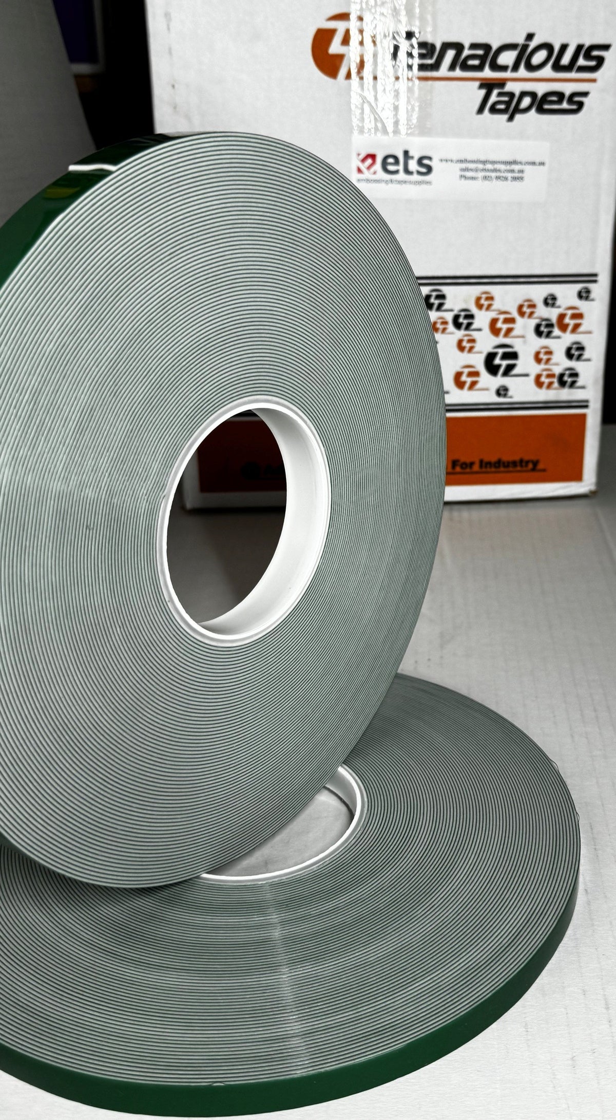 We supply Tenacious Green Linered - White High Bond Double Sided Tape to Sydney, Newcastle, Wollongong, Canberra, Brisbane, Melbourne, Adelaide, Hobart, Perth & right across Australia !