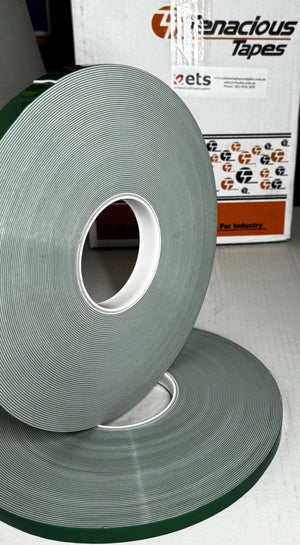 We supply Tenacious Green Linered - White High Bond Double Sided Tape to Sydney, Newcastle, Wollongong, Canberra, Brisbane, Melbourne, Adelaide, Hobart, Perth & right across Australia !