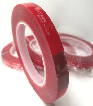 available in small length rolls of 12mm x 5metres