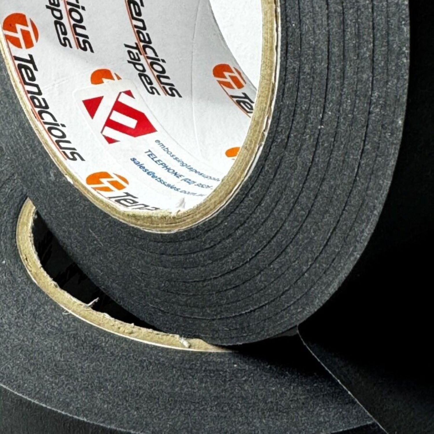 Matte Black Photographic Masking Tape (P743)