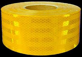 We Supply Yellow Prismatic Reflective Tape - Class 1w to Wollongong,Sydney,Central Coast, Newcastle,Canberra & throughout Australia !