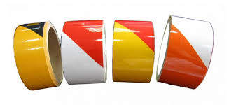 We supply Diagonally Striped Reflective Tape throughout Australia