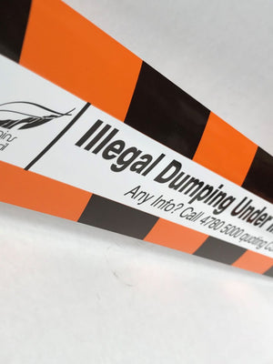 We supply Personalised Custom Printer Barrier ( Barricade Tape ) to Sydney