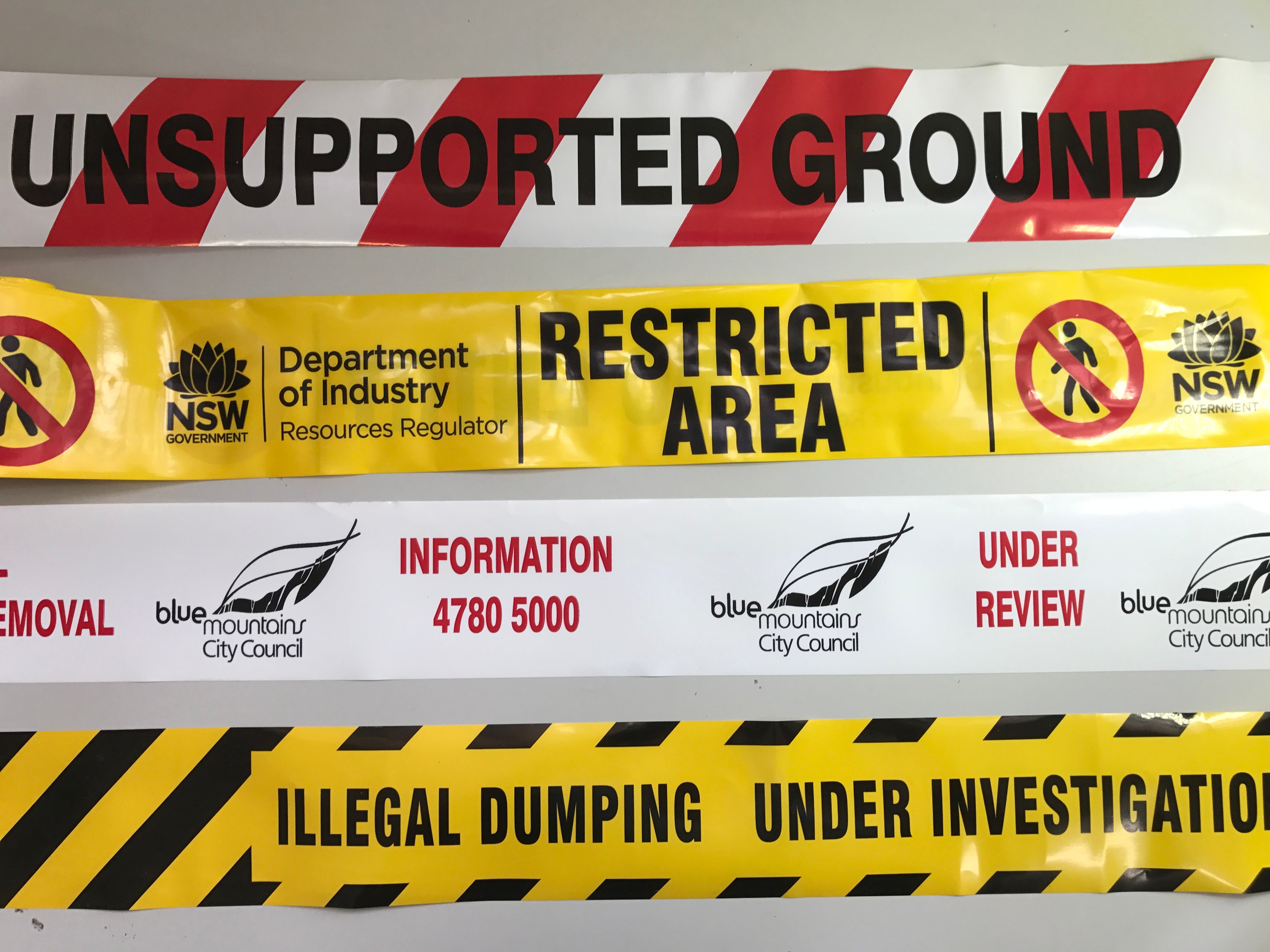 Contact Us For All Of Your Barricade Tape Requirements