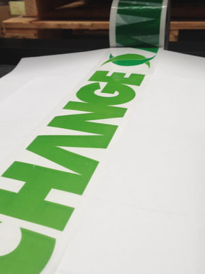 5 Colour Custom Printed Tape