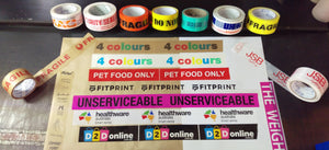 Contact us for all of YOUR Custom Print Packaging Tape Projects. We supply Logo Tape right across Australia