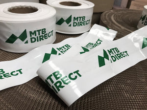 We can print multiple colours on Barrier tape. We always supply an artwork proof to "sign off" before your custom print barrier tape goes into production