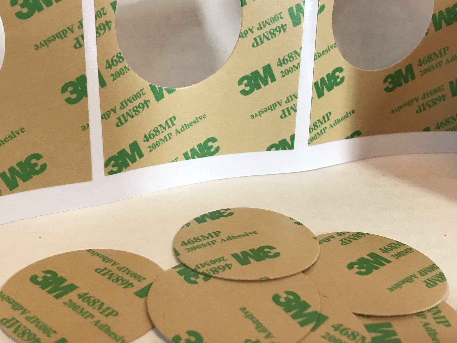 3M Die Cut 9converted) Adhesive Transfer Tapes generally can do most applications
