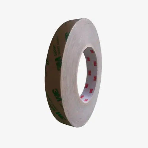A roll of  custom cut 3M  468 - double-sided transfer tape.