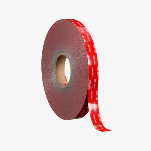We supply Red 4941 VHB Tape (Red Liner - Grey Tape) to Sydney, Canberra, Newcastle, Wollongong, Brisbane, Melbourne & right across Australia