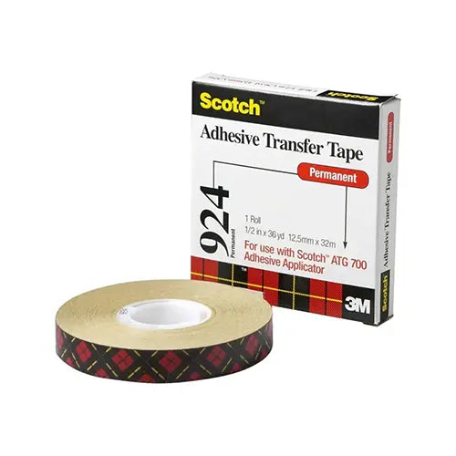 12mm x 33mtr Adhesive Transfer Tape - 3M 924. Order 3M 924 Online with us today