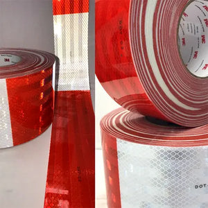 Diamond Grade Red-White Reflective 983-32 Conspicuity Tape