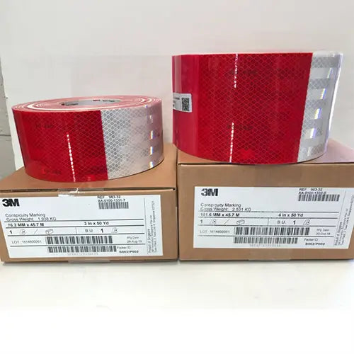 Diamond Grade Red-White Reflective 983-32 Conspicuity Tape