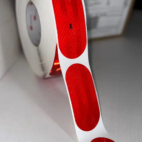 Each reflective piece (segment) is 106mm x 50mm.
Order 3M segmented reflective tape online here.