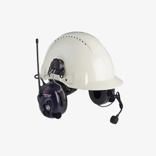3M LiteCom Plus hearing protection + communication.
Helmet Attachment Model shown  Here is available Online For Delivery Australia Wide