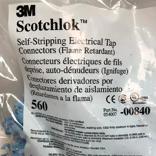 Order Scotchlok Self Stripping Electrical Tap Connectors Online Here for Australia Wide Delivery