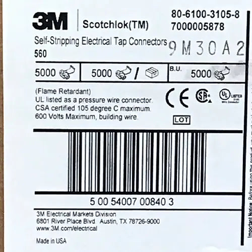 strip or solder. Order Scotchlok 560 Connectors Online Here for Australia Wide Delivery