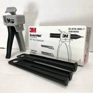 Scotch Weld EPX II Applicators also come with 2 different size plungers, 10:1 ratio & 2:1 ratio.
We supply 3M EPX II Applicators (Glue Guns) Online Here throughout Australia