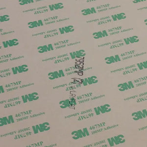3M 7952 D/S Sheets - (3M 467mp Adhesive Transfer Sheets)