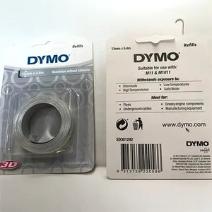 Aluminium Embossing tape to make Labels & Tags that is used with the Rhino 1011 Metal Labelmaker