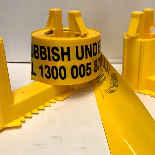 Barrier tape Dispensers are designed for use with safety tapes (barricade tapes) for cordoning off areas