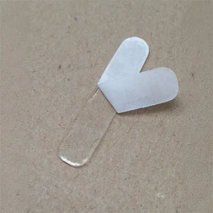 3M 4910 VHB Tape (clear 1.1mm thick) die cut to 38mm x 8mm oval shape pieces