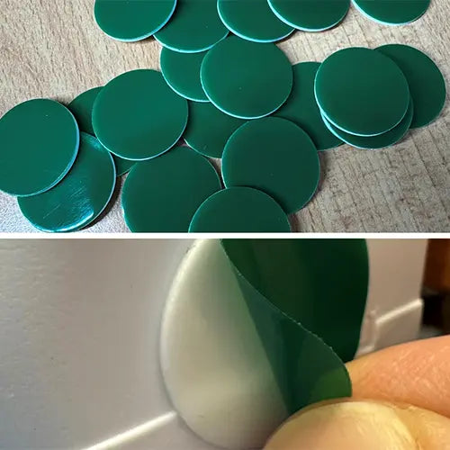 We also Die Cut High Bond Double Sided Tape Designed For Application to LSE (Low Surface Energy) Plastics