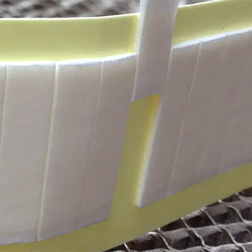 5mm x 20mm die cut foam tape kiss cut onto a roll