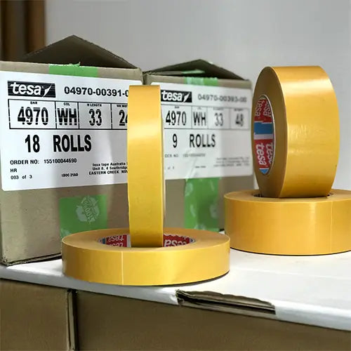 We supply Tesa 4970 tape in carton quantities only