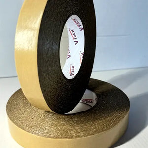 VTack Double Sided Banner Tape (Tissue Tape) is available for Australia Wide Delivery. 
We also can custom cut VTack double sided tape to any width your require !