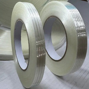 P1216 Filament tape is produced with thin strands of filament fibres making this a top quality product - comparable to 3M's 898 Filament tape