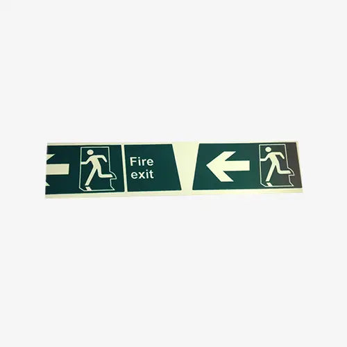 Glow in the Dark Fire Exit Tape is 50mm x 1mtr