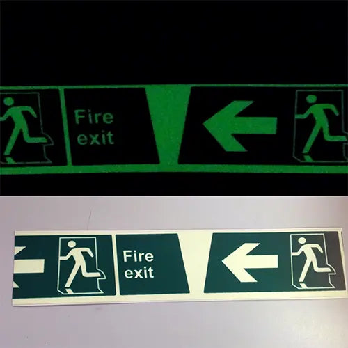 Fire Exit Glow Tape - available online here for Australia Wide Delivery