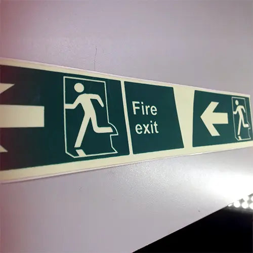 Fire Exit Tape is available Online Here for Australia Wide Delivery