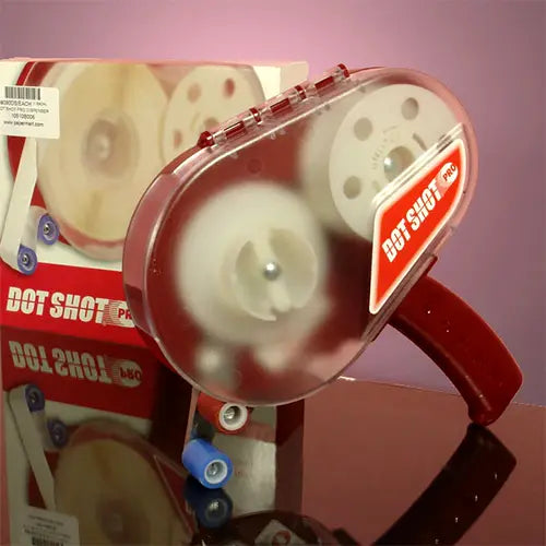 We Supply Hot Dot Refill Rolls (Glue Dot Rolls) for the Dot Shot Pro Glue Dot Dispenser