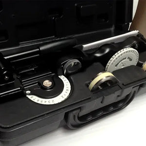 Imprint (Emboss) all of YOUR Aluminium or Stainless Steel Labels & Tags - ON SITE - ON Demand - with our Portable Metal Tape Embosser