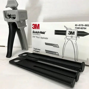 Scotch Weld EPX II Applicators also come with 2 different size plungers, 10:1 ratio & 2:1 ratio.
We supply 3M EPX II Applicators (Glue Guns) Online Here throughout Australia