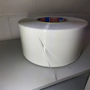 We supply Tesa 7446 White Tear Tape designed for easy opening of food packaging