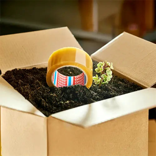 We supply Tesa 60400 Bio & Strong Packaging Tape (Made from Eco Friendly Renewable Sources) to Sydney