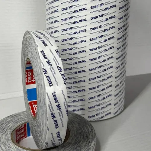 Tesa 88644 double-sided laser cutting tape roll for laser engraving, laminating and precision bonding applications