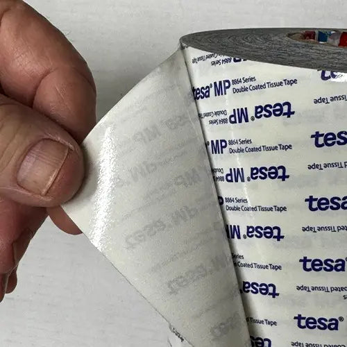 Tesa 88644 double-sided laser cutting tape roll for laser engraving, laminating and precision bonding applications