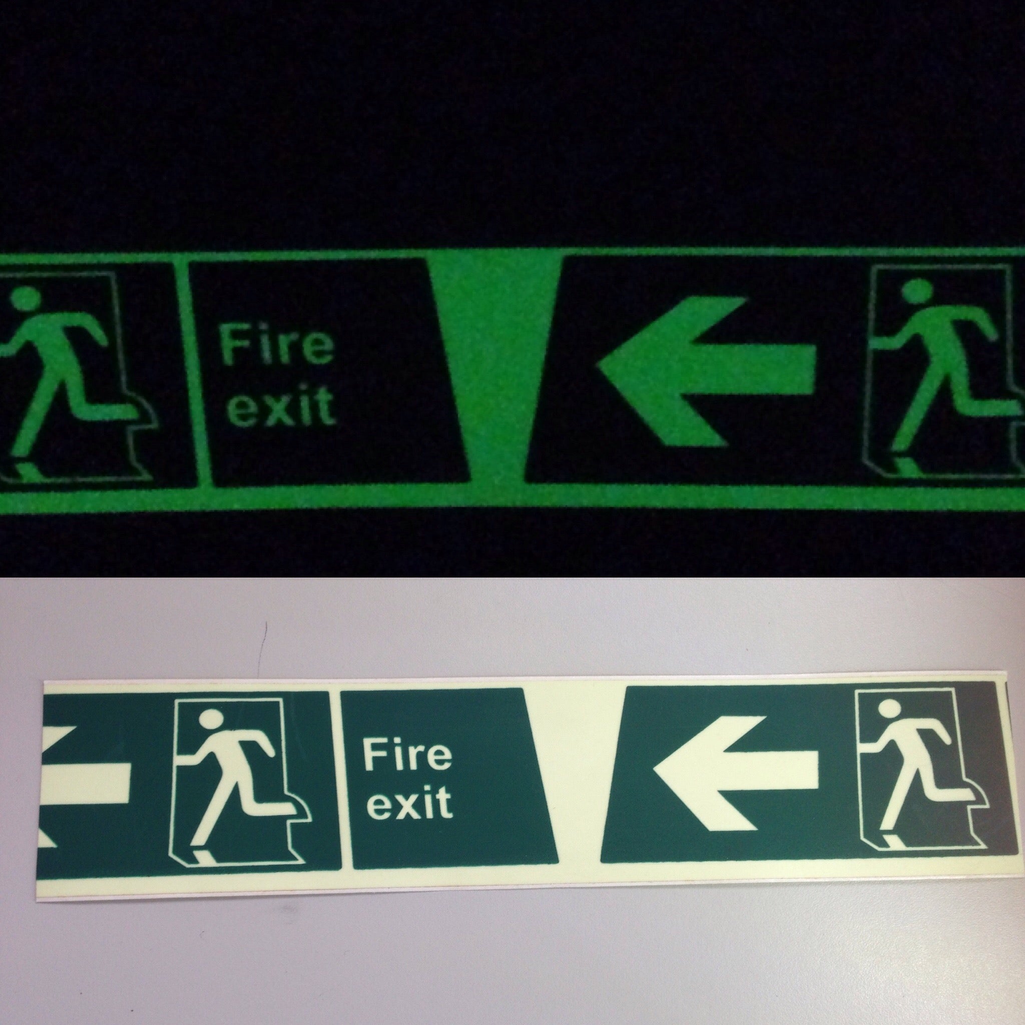 Fire Exit Glow Tape - available online here for Australia Wide Delivery