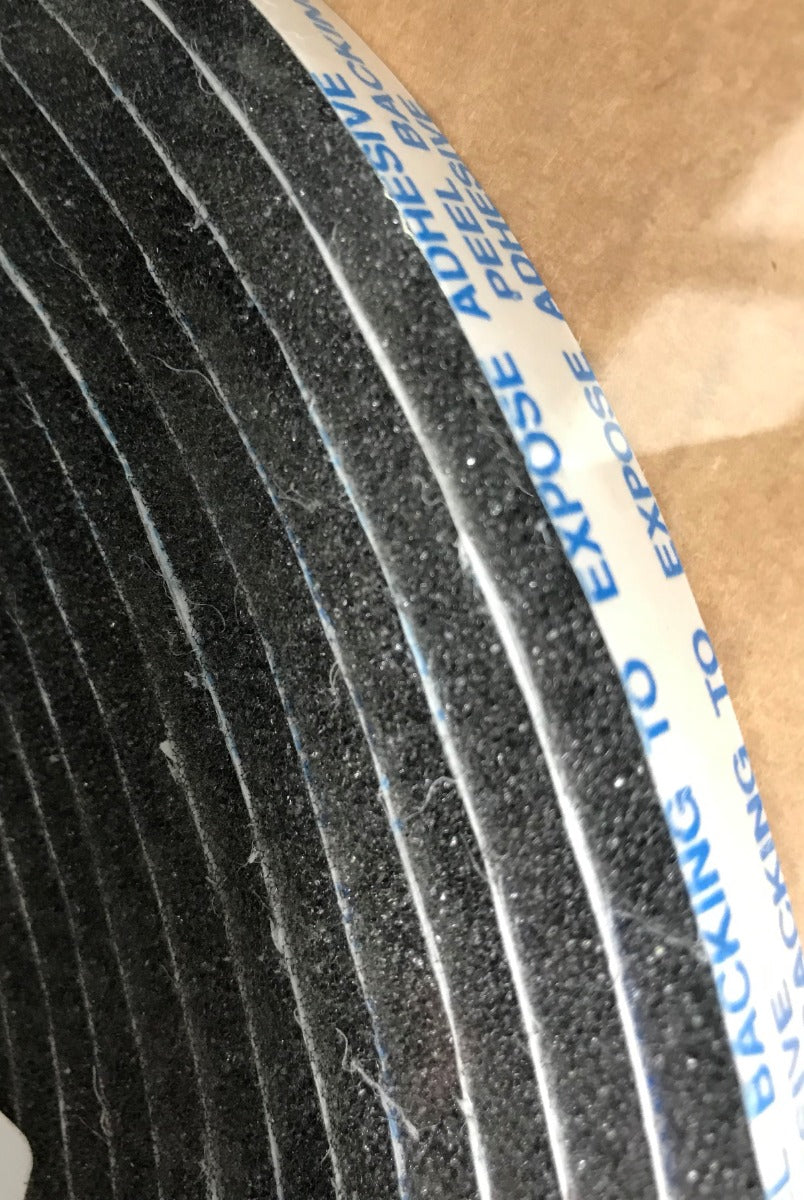 Applications for Open Cell Foam Tape include;  
-Seals air conditioning joints.
- Weatherseal strip around door and window frames.
- Used in concrete formwork