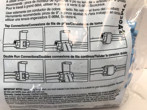 Instructions on how to use Scotchlok 560 Connectors