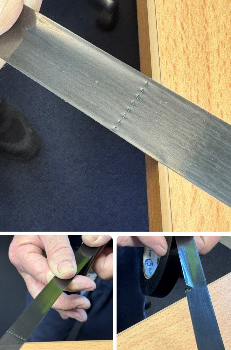 Having perforated Bundling / Strapping Tape at set lengths lets you work out how many strips of tape you use for each product to be able to have accurate costs plus usage of tape. At the same time keeps your packaging uniform for the entire team without h